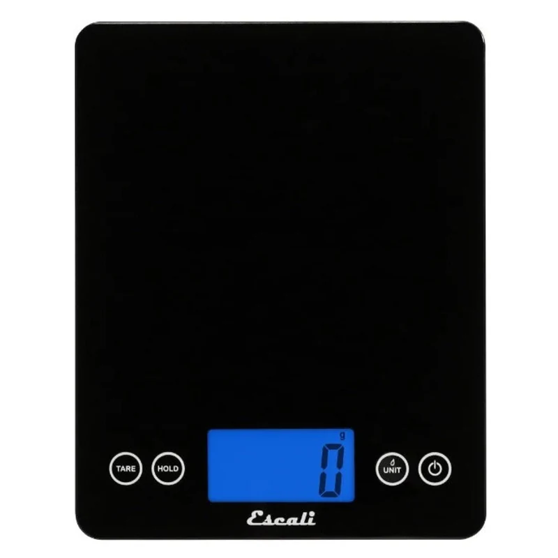Escali XL Arti Glass Digital Scale 22lb. Black